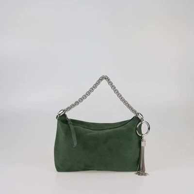 Bolso clutch Jimmy Choo verde Callie Foto 1 de 4