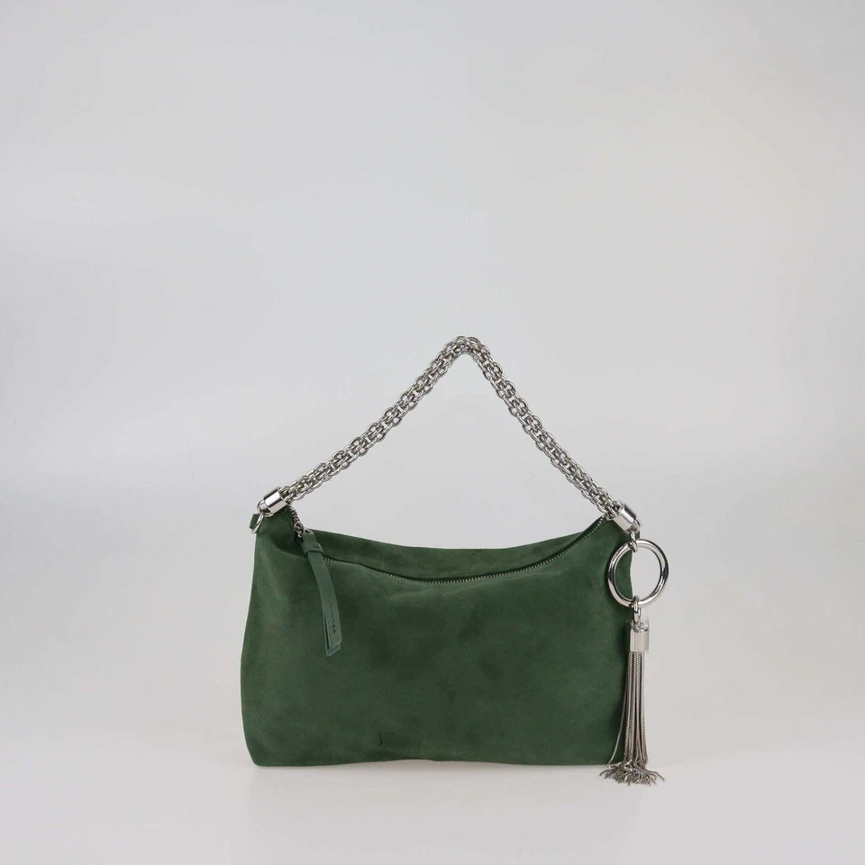 Bolso clutch Jimmy Choo verde Callie Foto 1 de 4