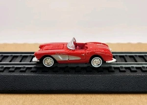 CMW Classic Metal Works Ho Red 1958 Chevrolet Corvette Roadster Mini Metals 1:87 - Picture 1 of 10