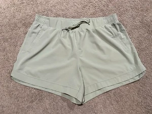 CALIA Women's Journey Relaxed Fit Woven High Rise 5” Shorts Sage Green Size XL - Picture 1 of 10