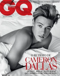 GQ Magazine Portugal January 2017 CAMERON DALLAS Adriana Cernanova FASSBENDER - Picture 1 of 1