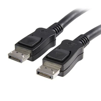 StarTech.com DISPL50CM DisplayPort Kabel mit Verriegelung 50cm St/St schwarz - Bild 1 von 2
