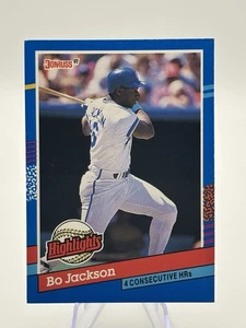 Donruss #BC10 1990 Bo Jackson Highlights - 4 HR consecutivos - Imagen 1 de 2