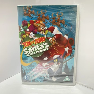 New / Sealed- Tom and Jerry's Santa's Little Helper DVD - 2014 Cert U - Image 1 of 2