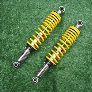 OKD Yellow Rear Gas Shock Absorbers 330mm Fits Honda Wave 110i 125i 2003 - 2020 - Imagen 1 de 7