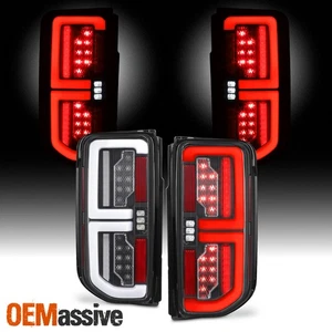 Par de luces de freno traseras negras para Ford Bronco 2021-2024 [LED COMPLETO] tubo DRL Singal - Imagen 1 de 11