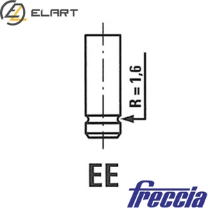 4x INLET VALVE R4780/SCR FOR LANCIA 182A6.000/A4.000 1.6L 182 B6.000 1.6L 4cyl - Picture 1 of 11