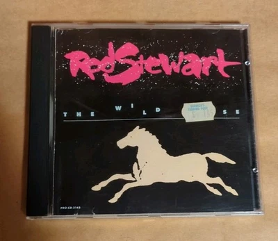 Rod Stewart - The Wild Horse RARE promo radio only CD single '88 Foto 1 de 3