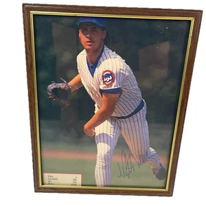Greg Maddux Autographed 8x10 Framed Photo/Magazine Page Chicago Cubs - Picture 1 of 18