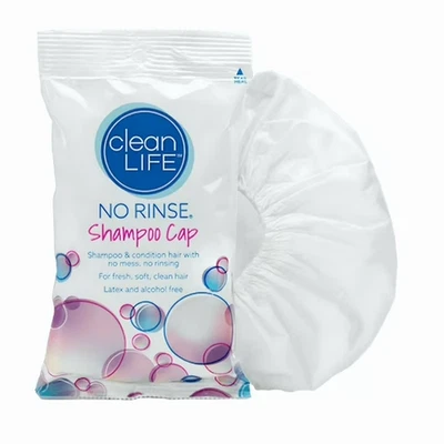 Tapa de champú sin enjuague - Paquete de 5 soluciones limpiadoras para el cabello sin agua Foto 1 de 3