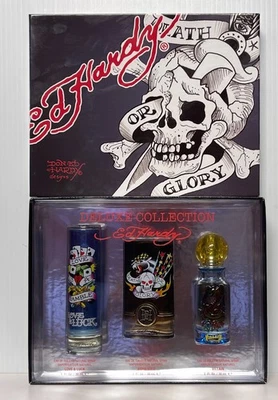 Ed Hardy deluxe Collection 3 Piece Gift Set for Men - Image 1 of 4