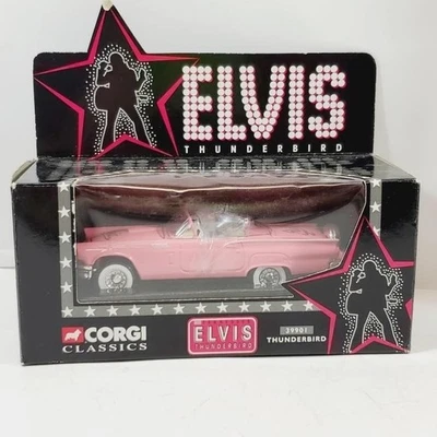 Corgi 1:36 39901 Elvis Presley Ford Thunderbird w/ Figure Diecast Car - Image 1 of 4