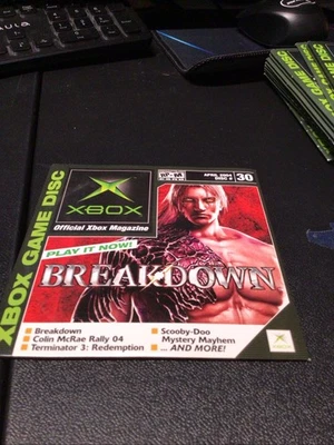 Official Xbox Magazine Demo Disc #30 April 2004 Breakdown Terminator 3 Scooby-Do - Image 1 of 4