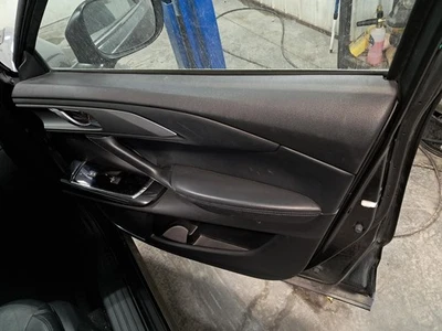 2019 Mazda CX-9 Front Right Door Trim Panel Black OEM Used 51K Miles Foto 1 de 4