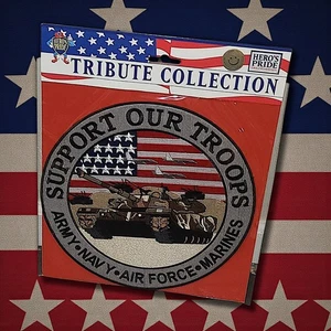 Support Our Troops Collector Patch from Hero's Pride's Tribute Collection - Bild 1 von 4
