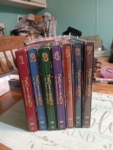 Two and a Half Men DVD Lot Seasons 1-7 The Charlie Sheen Years EXCELLENT!! - Picture 1 of 3