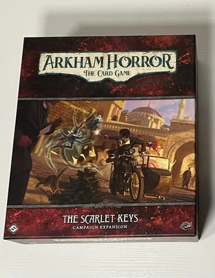 ARKHAM HORROR LCG Card Game The Scarlet Keys CAMPAIGN Expansion FFG - Image 1 of 3