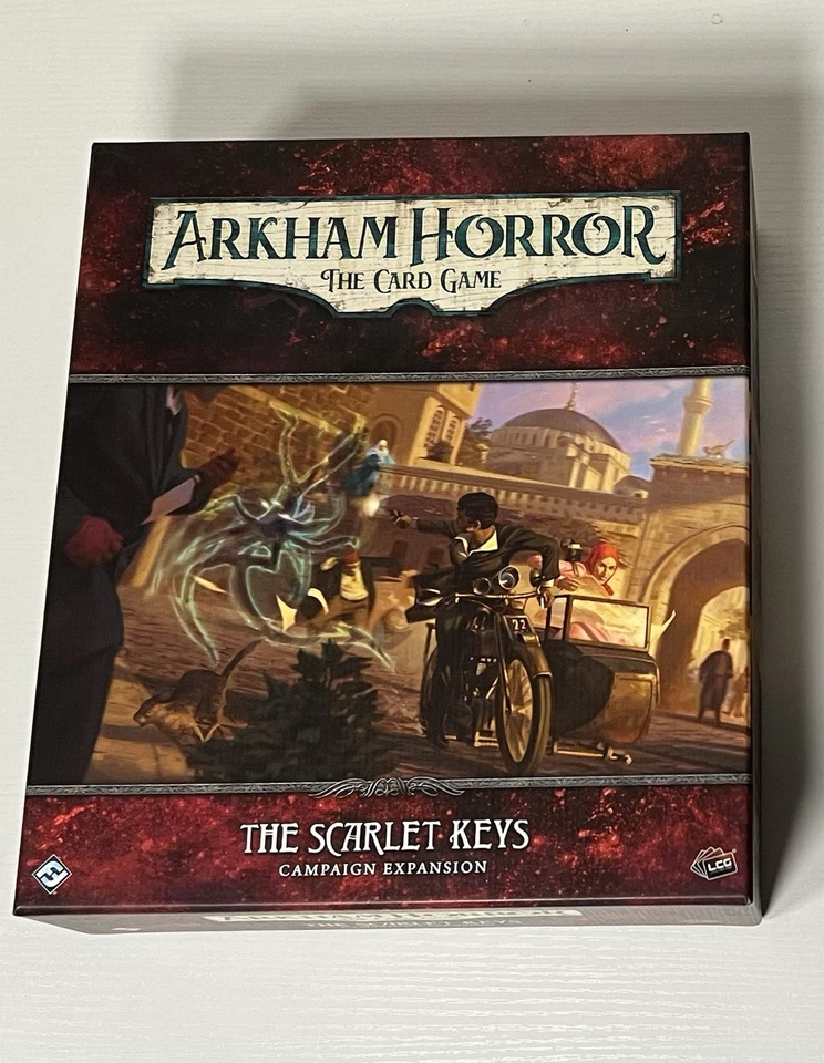 ARKHAM HORROR LCG Card Game The Scarlet Keys CAMPAIGN Expansion FFG - Image 1 of 3
