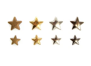 Stars Ferro Su Fissaggio a Caldo Borchie Perlina Cinture Scarpe Panni Borse GB - Foto 1 di 10