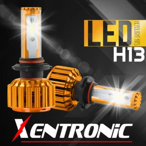 XENTRONIC LED HID Headlight kit H13 9008 White for 2010-2015 Chevrolet Camaro - Picture 1 of 8