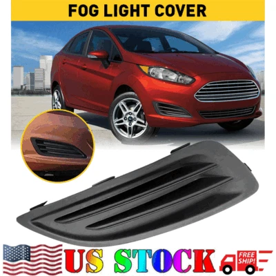 For 2014-2019 Ford Fiesta Black Fog Light Cover Passenger Right Side D2BZ15266AA Foto 1 de 4