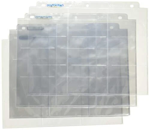 Ultra Pro 100 9-Pocket Pages Silver Series 3-Ring Ordnerseiten - Bild 1 von 1