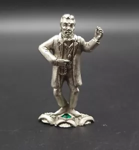 Statuina in peltro Il mago stesso di Oz Comstock - usata - Foto 1 di 5