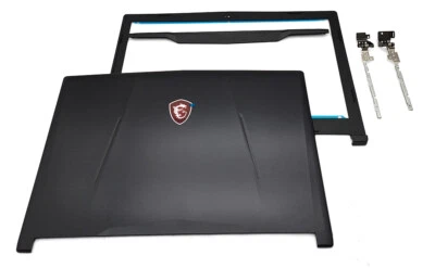 BIG_DISCOUNTSTORE Back Cover Bezel/Hinges For MSI GL63 8RC 8RD 8RE 8SC 8SD 8SE MS-16P4 16P5 Top US