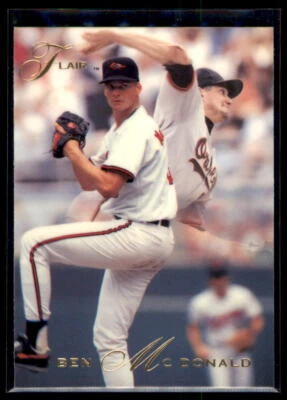 1993 Flair Ben McDonald #152 Baltimore Orioles - Image 1 of 2