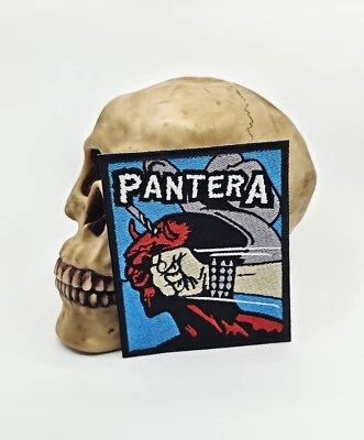 HANDMADE Pantera patch, Pantera heavy metal patch, iron/sew on patch,