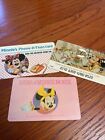 Disney Minnie Mouse Pretend Credit Phone Card Lot Bank Phone-A-Thon Shop
