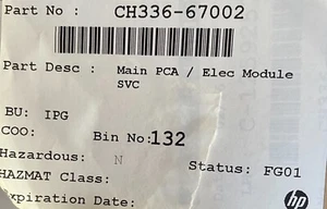 HP - Electronic Module Assembly - CH336-67002 - Imagen 1 de 1
