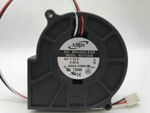 ADDA 7530 AD7512UB DC12V 0.52A 7CM 70mm turbo blower 3pin - Picture 1 of 3