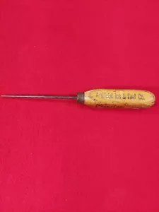 Ice & Fuel Artificial Co. Ice Pick Manico Legno Pubblicità Vintage - Foto 1 di 9
