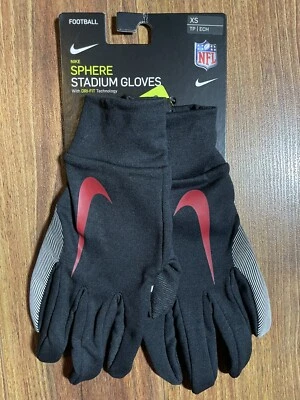 Nike Arizona Cardinals Sphere Stadium Gloves Dri-fit / Nfl XSmall - Image 1 of 3