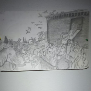 My Original Artwork of "Noah's Ark"