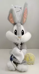 Baby Looney Tunes Bugs Bunny Musical Crib Toy Vintage Applause NWT See Video - Picture 1 of 8