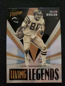 2021 Panini Prestige Kellen Winslow  Living Legends Insert  LL-26 LA Rams - Picture 1 of 2