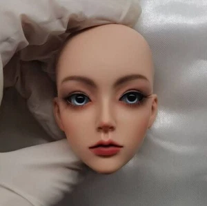 Bambola 1/4 BJD Fid Mari solo testa abbronzatura chiara senza trucco viso + occhi gratuiti - Foto 1 di 7
