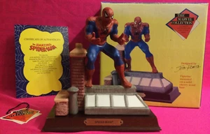 Spider-Man The Marvel Collection Ltd. Ed. John Romita Figurine Wood Base 1952 - Picture 1 of 10