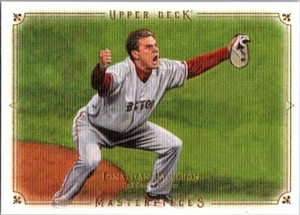 2008 Upper Deck Masterpieces - #16 Jonathan Papelbon - Picture 1 of 2