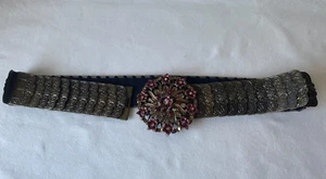 Vintage Boho Metal Stretch Belt Women's - Picture 1 of 4