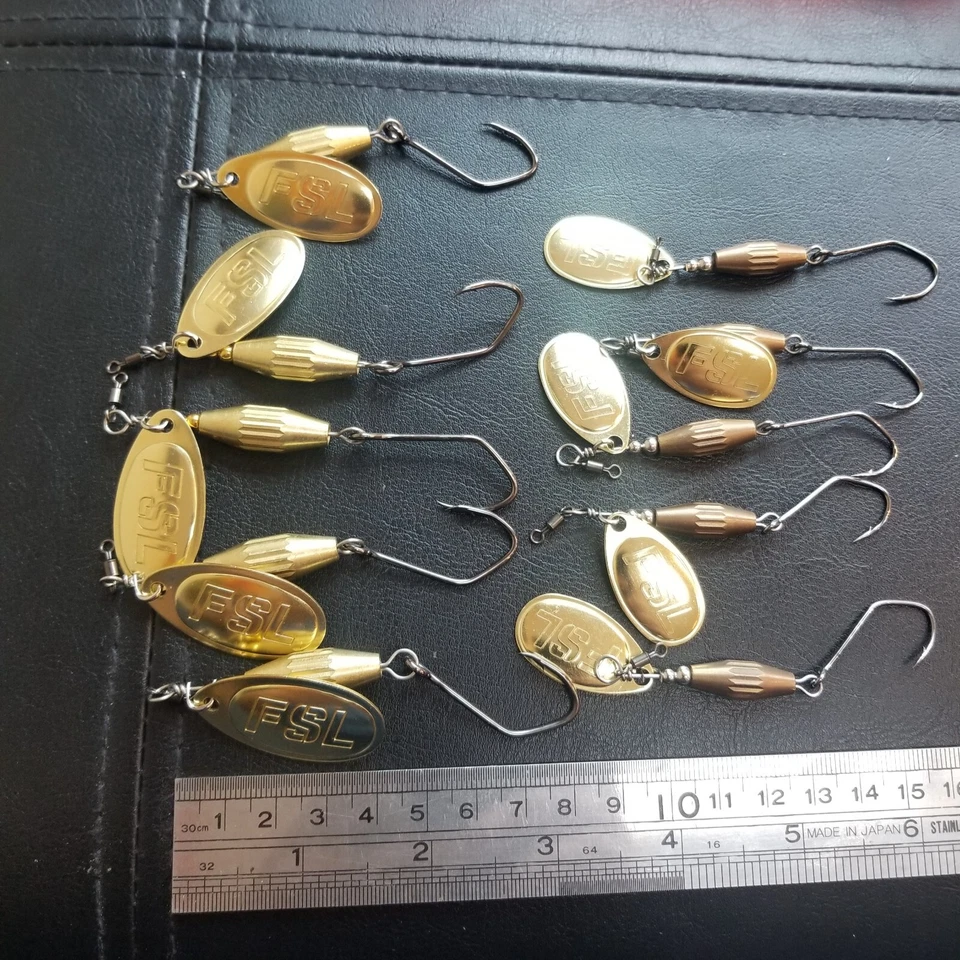 10 New Rvrfshr Products FSL Torpedo salmon Steelhead Spinners HOT Top Quality - Image 1 of 4