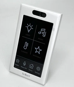 Brilliant Smart Home Control Light Switch Panel BHA-120US-WH1 - NEW - Picture 1 of 3