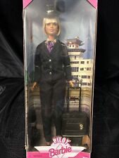 Vintage 1999 Mattel #24017 Special Edition Pilot Barbie Doll Blonde NRFB