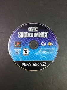 UFC Sudden Impact (PlayStation 2, 2004) PS2 Fighting Game Disc Only TESTED - Picture 1 of 2