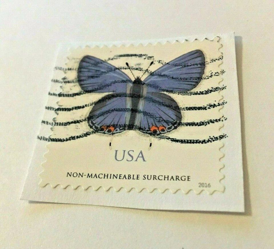 United States, Used Stamp, Eastern Tailed-Blue, 5136, Non-Machineable Surcharge - Image 1 of 1