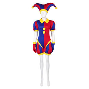 Pomni Cosplay Costume Outfits Halloween Carnival Suit