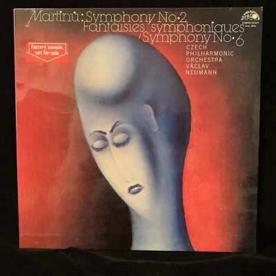 MARTINU Fantaisies Symphoniques & Symphony #6 - NEUMANN - SUPRAPHON QUAD ST LP - Image 1 of 4