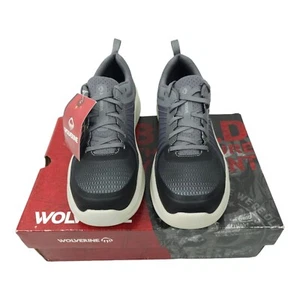 Wolverine Bolt Durashocks Mens Size 9.5 Gray Work Shoe W211004 CarbonMax Toe NEW - Picture 1 of 16